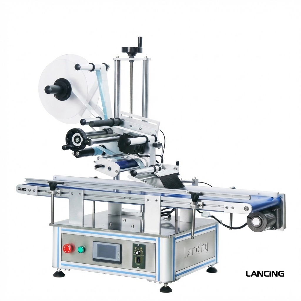 Compact Flat Surface Labelling Machine