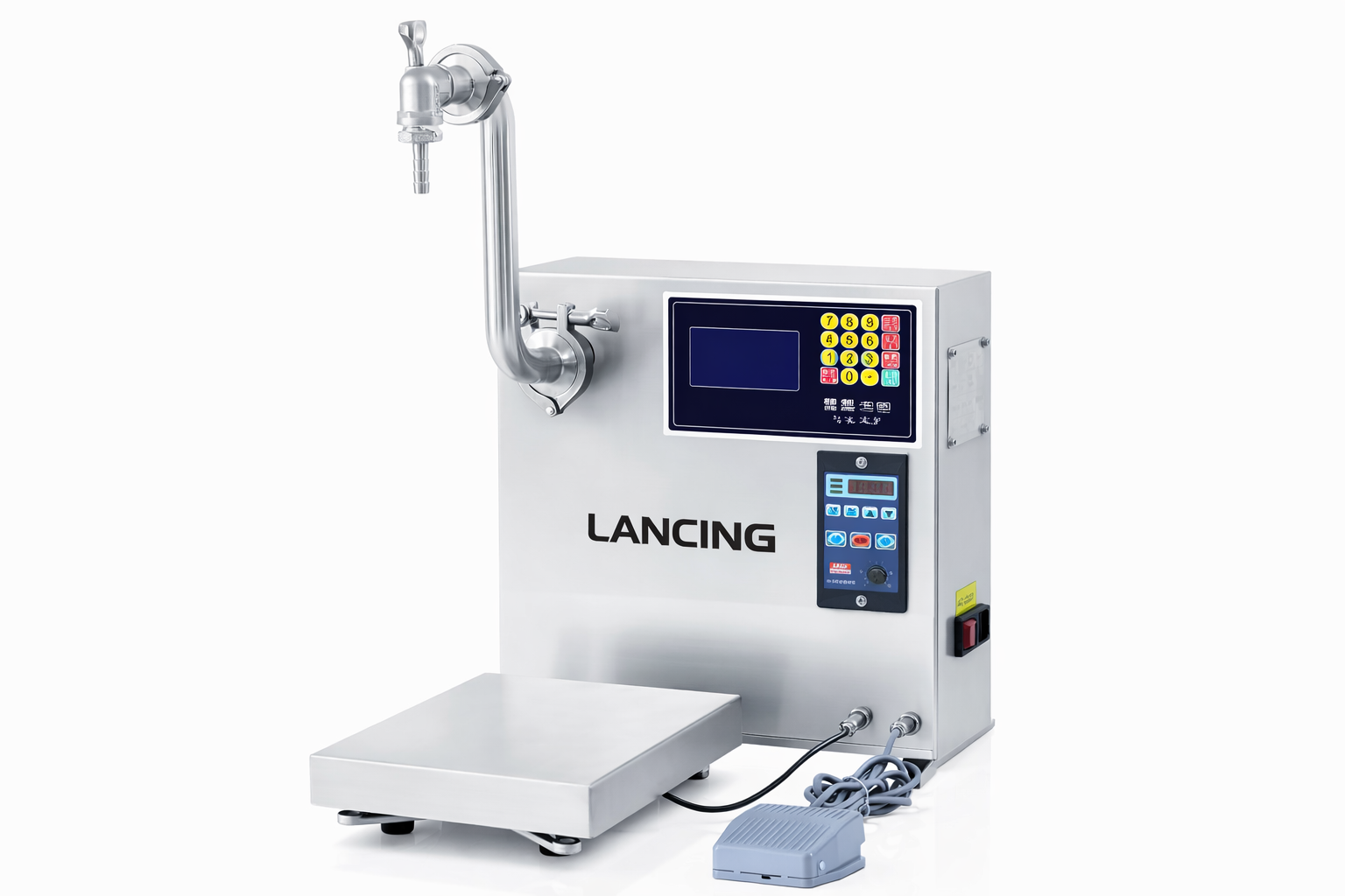 Semi Automatic Gear Pump Filling Machine