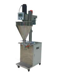 LUFM2000 semi automatic auger coffee powder filler