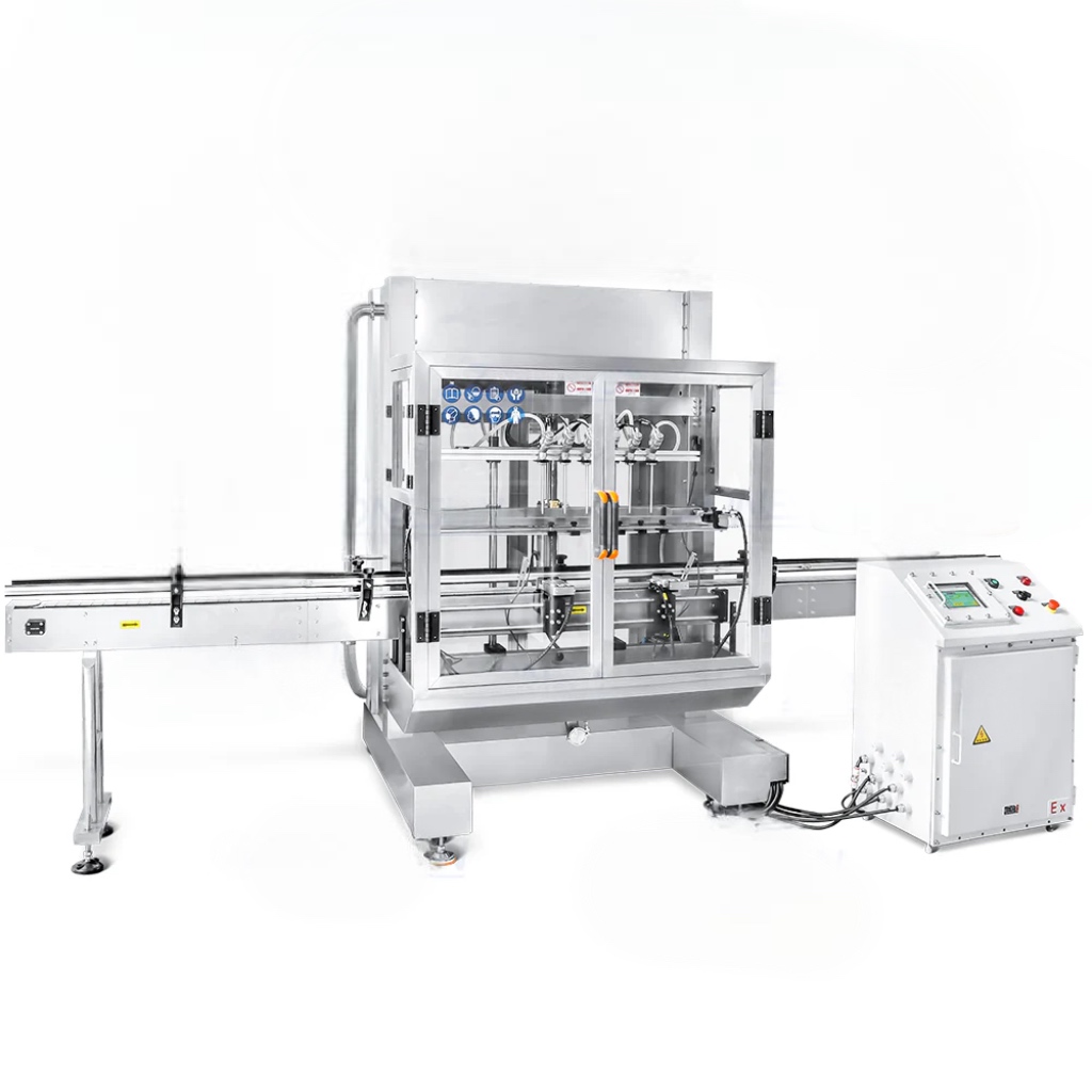 ATEX‑ready automatic filling machine platform
