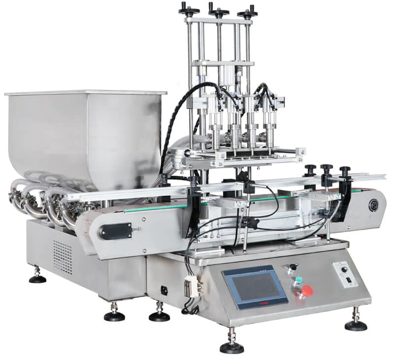 LUDTHSP2 tabletop piston filler 2/4 heads